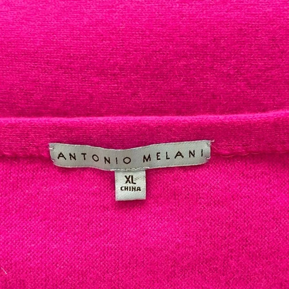 Antonio Melani Cashmere Sweater in Barbiecore Pink - Picture 6 of 7